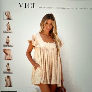 Vici x Storia Flutter Away Romper